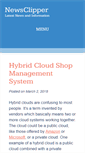 Mobile Screenshot of newsclipper.org